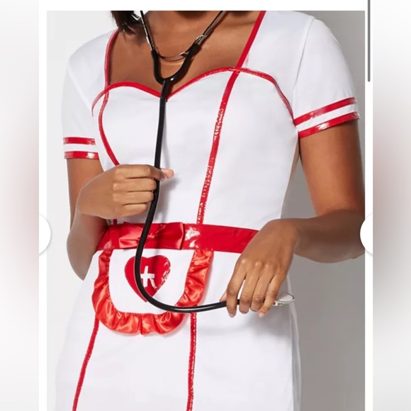 Dreamgirl Women's Really Naughty Nurse Costume - Picture 4 of 5
